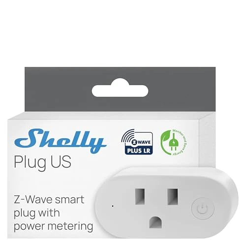 Z-Wave Long Range Smart Plug with Power Monitoring — Smart Plug, Shelly