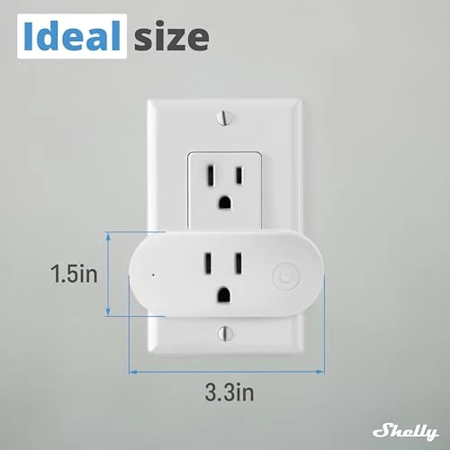 Z-Wave Long Range Smart Plug with Power Monitoring — Smart Plug, Shelly