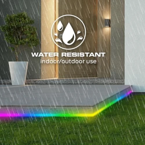 16.4 Ft. RGB + IC Flow Flexible Neon Outdoor LED Smart Light Strip — LED Strip Lights, MONSTER