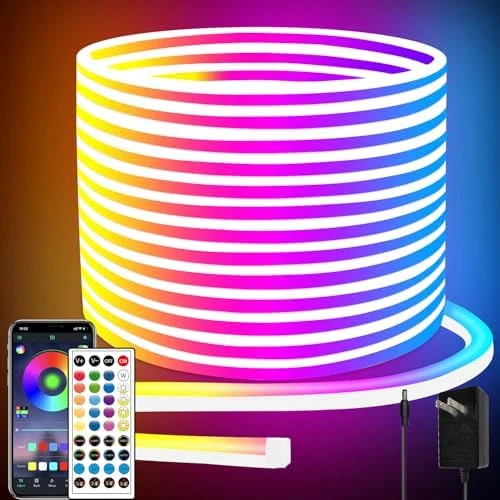 66FT Led Neon Rope Lights — LED Strip Lights, segrass