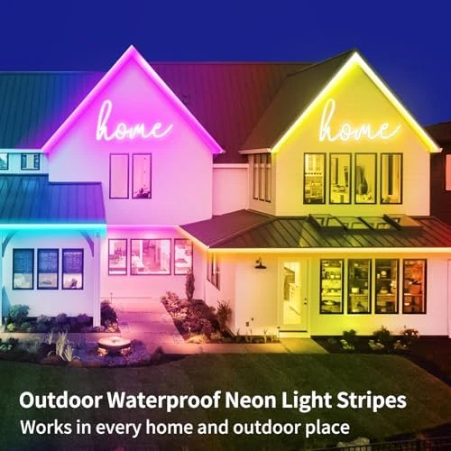 66FT Led Neon Rope Lights — LED Strip Lights, segrass