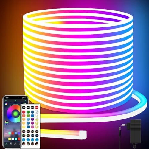 66FT Led Neon Rope Lights — LED Strip Lights, segrass