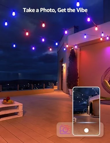 AI Smart Outdoor String Lights — LED Strip Lights, Lepro