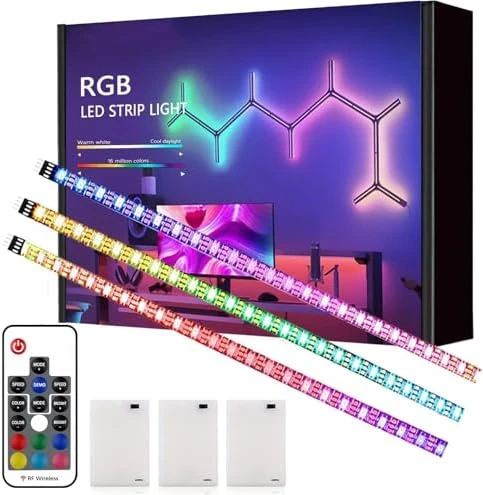 Battery Powered LED Strip Lights — LED Strip Lights, EJ's SUPER CAR Store