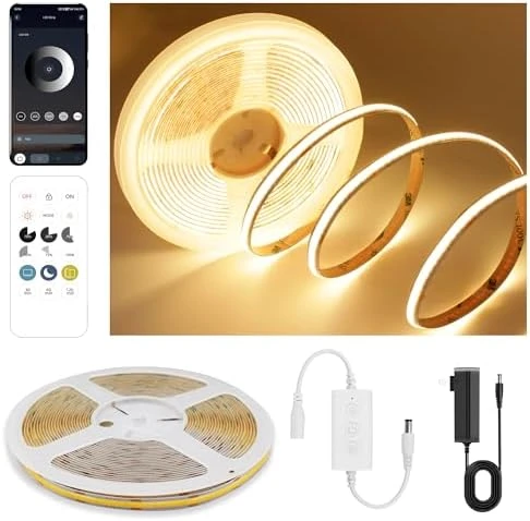 COB LED Strip Lights Warm White — LED Strip Lights, Pandery