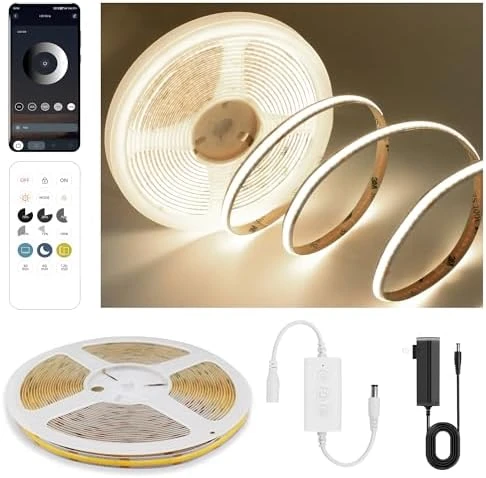 COB LED Strip Lights Warm White — LED Strip Lights, Pandery