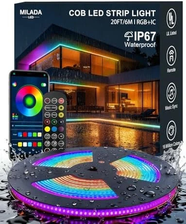COB LED Strip Lights — LED Strip Lights, MILADALED