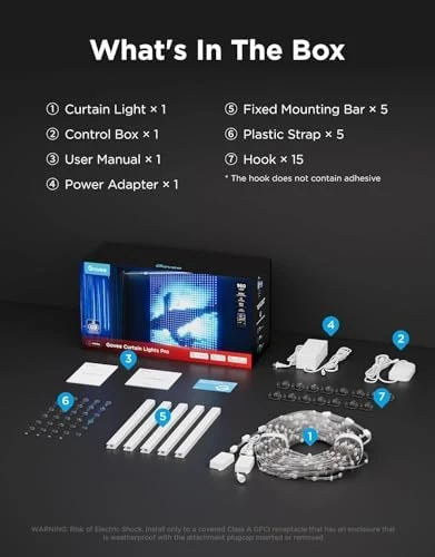 Curtain Lights Pro — LED Strip Lights, Govee