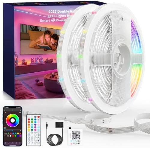 Double Row RGB Strip Lights 100FT — LED Strip Lights, RITOAO