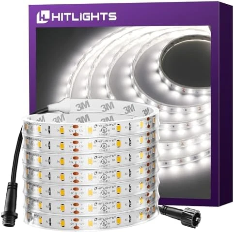 LED Strip Lights, Cool White 5000K, 16.4ft High Density — LED Strip Lights, HitLights