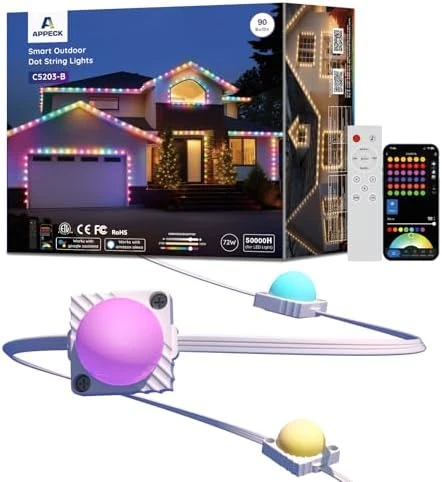 Outdoor LED Strip Lights 100FT with 90 LEDs — LED Strip Lights, APPECK