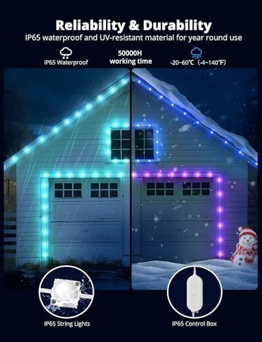 Outdoor LED Strip Lights 100FT with 90 LEDs — LED Strip Lights, APPECK