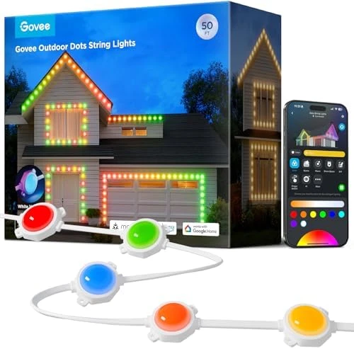 Outdoor LED Strip Lights 50FT with 65 Scene Modes — LED Strip Lights, Govee