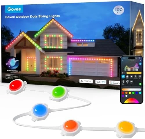 Outdoor LED Strip Lights 50FT with 65 Scene Modes — LED Strip Lights, Govee