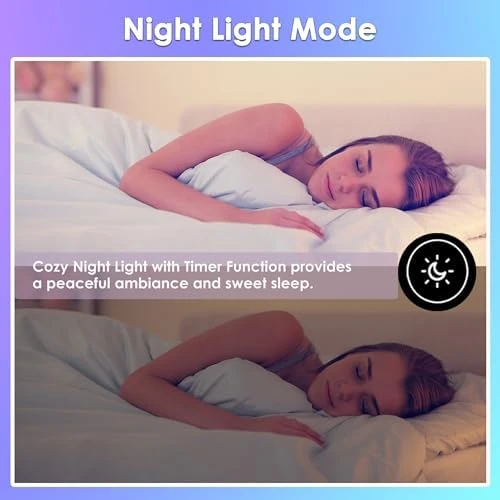 PAR20 LED Bulbs Color Changing with Remote Control — Smart Light Bulb, FTL