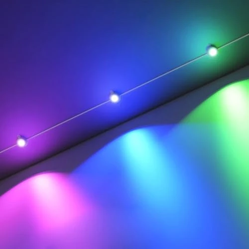 Permanent Outdoor Lights, Smart RGBIC with Tunable White String Lights — LED Strip Lights, Feit Electric