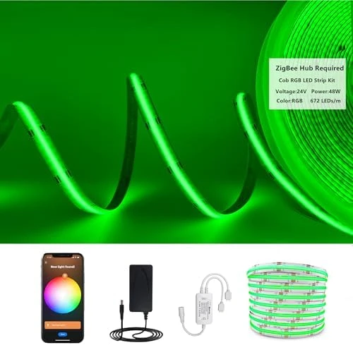 Smart ZigBee RGB LED Strip Lights Dimmable Kit — LED Strip Lights, GIDERWEL