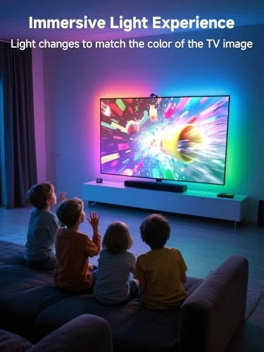 TV LED Backlight with Camera — LED Strip Lights, GIPOYENT