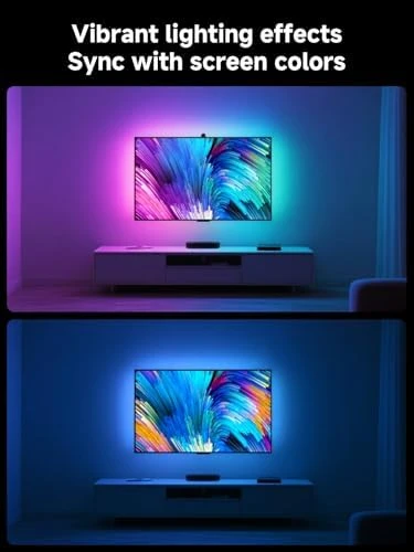 TV LED Backlight with Camera — LED Strip Lights, GIPOYENT