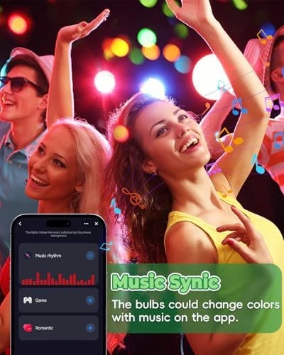 Upgraded Smart WiFi MR16 LED Bulbs Dimmable, RGBW Color Changing, GU5.3 Bi-pin Base — Smart Light Bulb, Makergroup