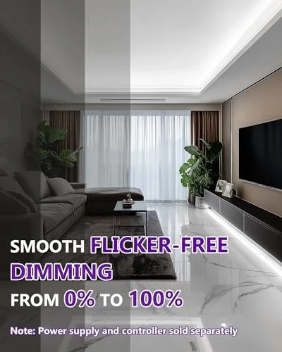 White COB LED Strip Lights 5000K — LED Strip Lights, HitLights