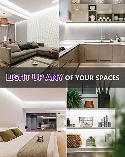 White COB LED Strip Lights 5000K — LED Strip Lights, HitLights