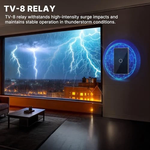 2nd Generation WiFi Smart Touch Wall Light Switch — Smart Switch, Aeoliss