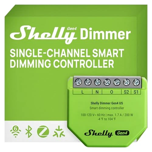 Dimmer Gen4 — Smart Switch, Shelly