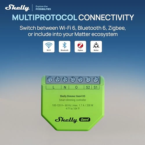 Dimmer Gen4 — Smart Switch, Shelly