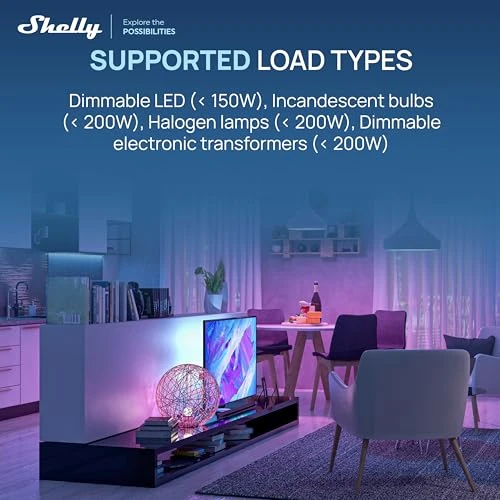 Dimmer Gen4 — Smart Switch, Shelly