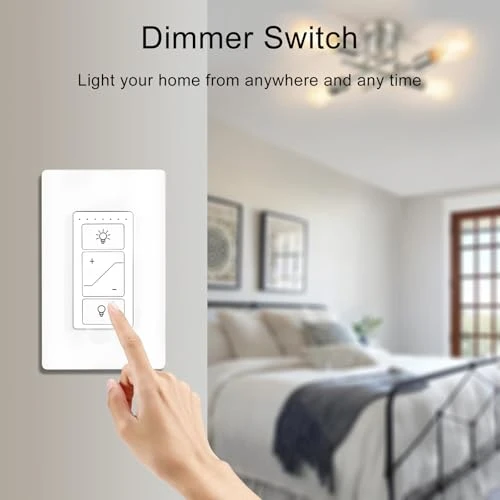 Dimmer Switch with Wireless Remote Control — Smart Switch, GREENBELL