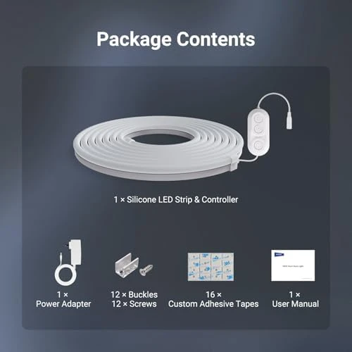 LED Strip Lights, Smart AI RGB Flexible Cuttable Neon Rope Light — LED Strip Lights, NEEWER
