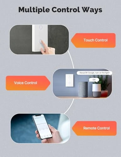 Matter Smart Light Switch — Smart Switch, MOES
