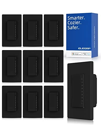 Single Pole Smart Dimmer Light Switch — Smart Switch, ELEGRP