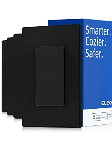Smart Light Switch, 2.4GHz Wi-Fi, White — Smart Switch, ELEGRP