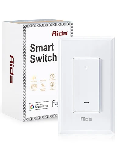 Smart Light Switch, 3 Way WiFi Smart Switch — Smart Switch, AIDA