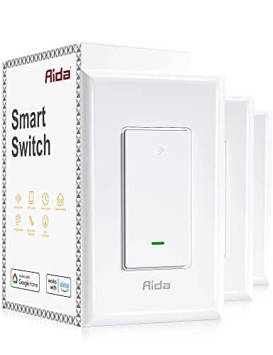 Smart Light Switch, 3 Way WiFi Smart Switch — Smart Switch, AIDA