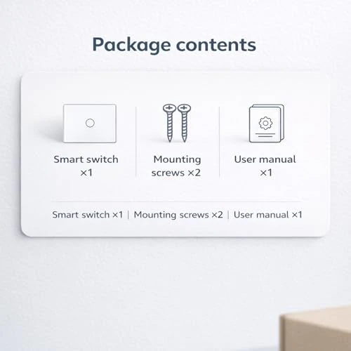 Smart Wi-Fi Light Switch — Smart Switch, LOUYSGEN