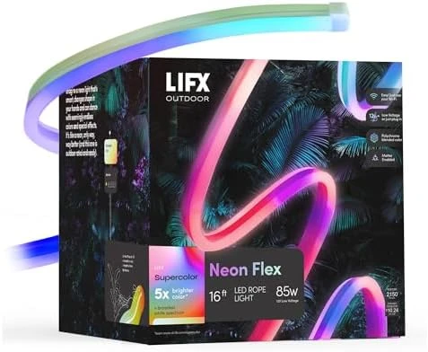 Supercolor Neon Flex Light Strip, 16ft — LED Strip Lights, LIFX