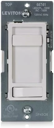 SureSlide LED Advanced Dimmer Switch — Smart Switch, Leviton