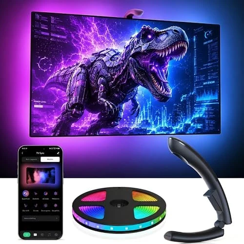 TV Backlight Sync to Screen — LED Strip Lights, AOC