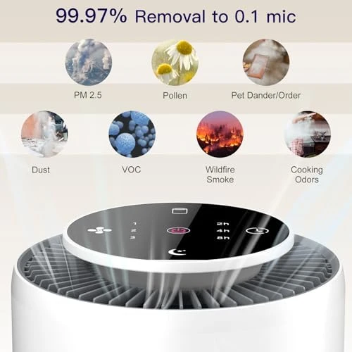 2 Pack Air Purifiers with H13 True HEPA Filter — Air Purifier, Aircillin