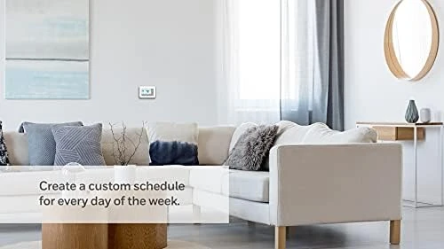 7-Day Flexible Programmable Thermostat with Extra-Large Backlit Display — Smart Thermostat, Honeywell Home