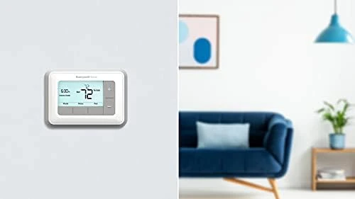 7-Day Flexible Programmable Thermostat with Extra-Large Backlit Display — Smart Thermostat, Honeywell Home