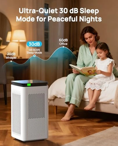 Air Purifier for Home Large Rooms up to 3500 sq ft — Air Purifier, SIESEAN