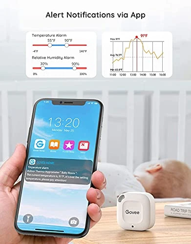 Bluetooth Hygrometer Thermometer — Smart Thermometer, Govee
