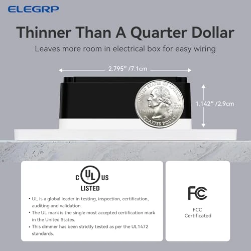 Dimmer Switch, Touch Dimmer Light Switch — Smart Switch, ELEGRP