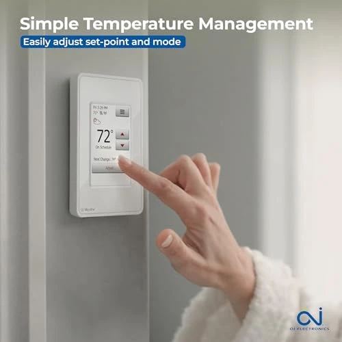 Electric Radiant Floor Heating Thermostat — Smart Thermostat, OJ Microline