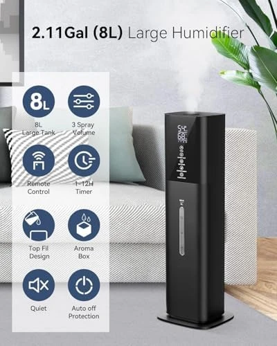 Humidifiers for Bedroom — Humidifier, let'me Store