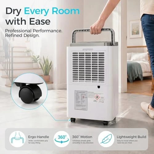 Most Efficient Energy Star 2025 Dehumidifier for Basement — Dehumidifier, AIRCYAN